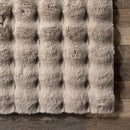 Ivana Plush Cloud Washable Rug | Taupe - Real Life Co