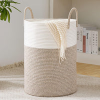 Jute Rope Laundry Hamper - Real Life Co