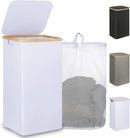Laundry Hamper with Lid & removable bag - Real Life Co