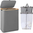 Laundry Hamper with Lid & removable bag - Real Life Co
