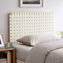 Leather Weave Headboard - Real Life Co