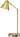 LED Brass Desk Lamp with Dual USB Charging Ports - Real Life Co