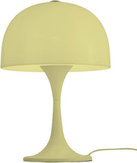 Modern Sleek Table Lamp Milky White Acrylic Shade - Real Life Co