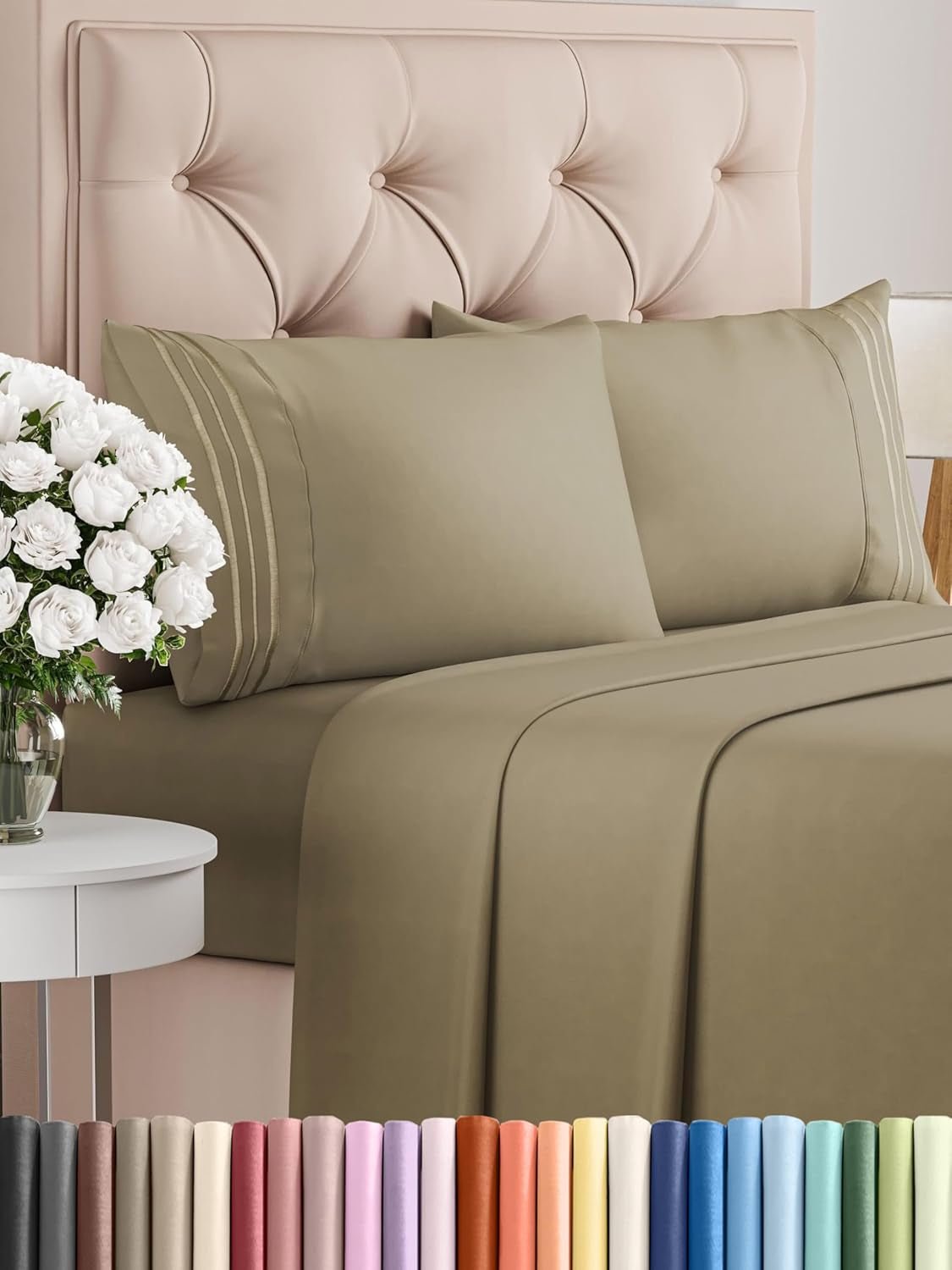 More than Basic Comfy Breathable & Cooling Bed Sheets Set - Real Life Co