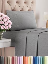 More than Basic Comfy Breathable & Cooling Bed Sheets Set - Real Life Co