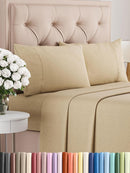 More than Basic Comfy Breathable & Cooling Bed Sheets Set - Real Life Co