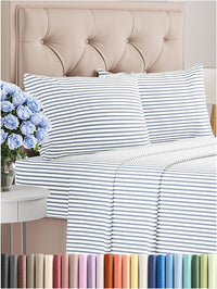 More than Basic Comfy Breathable & Cooling Bed Sheets Set - Real Life Co