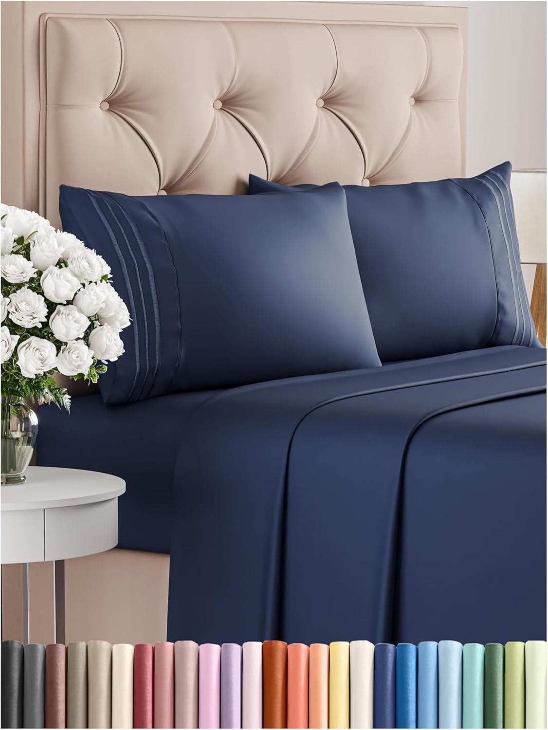 More than Basic Comfy Breathable & Cooling Bed Sheets Set - Real Life Co