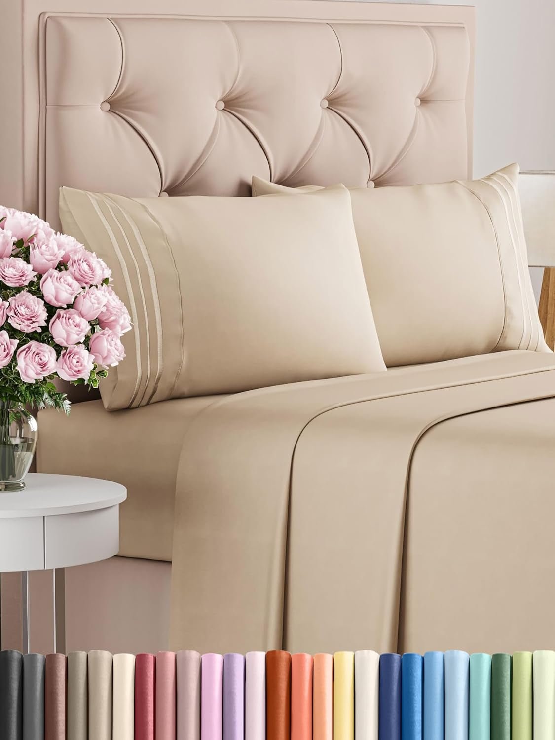 More than Basic Comfy Breathable & Cooling Bed Sheets Set - Real Life Co