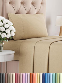 More than Basic Comfy Breathable & Cooling Bed Sheets Set - Real Life Co