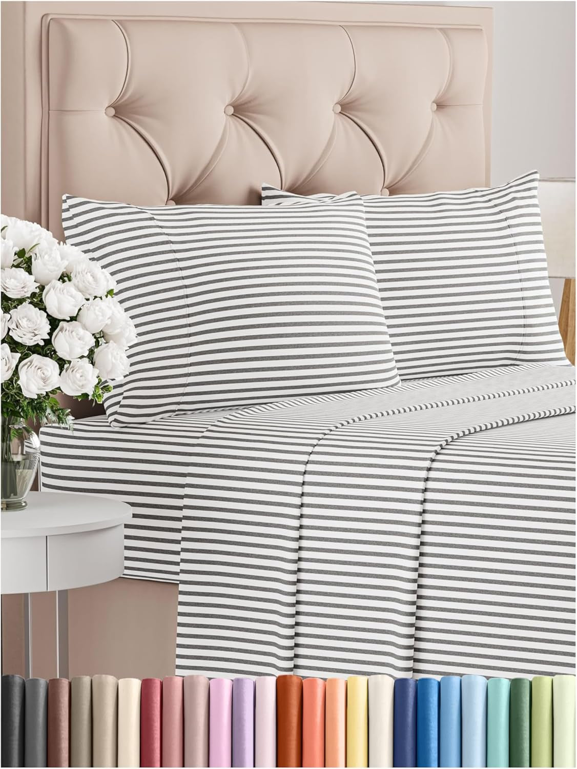 More than Basic Comfy Breathable & Cooling Bed Sheets Set - Real Life Co
