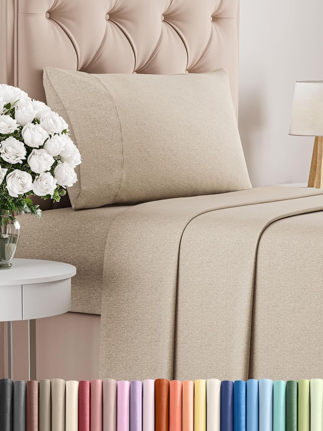 More than Basic Comfy Breathable & Cooling Bed Sheets Set - Real Life Co