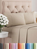 More than Basic Comfy Breathable & Cooling Bed Sheets Set - Real Life Co