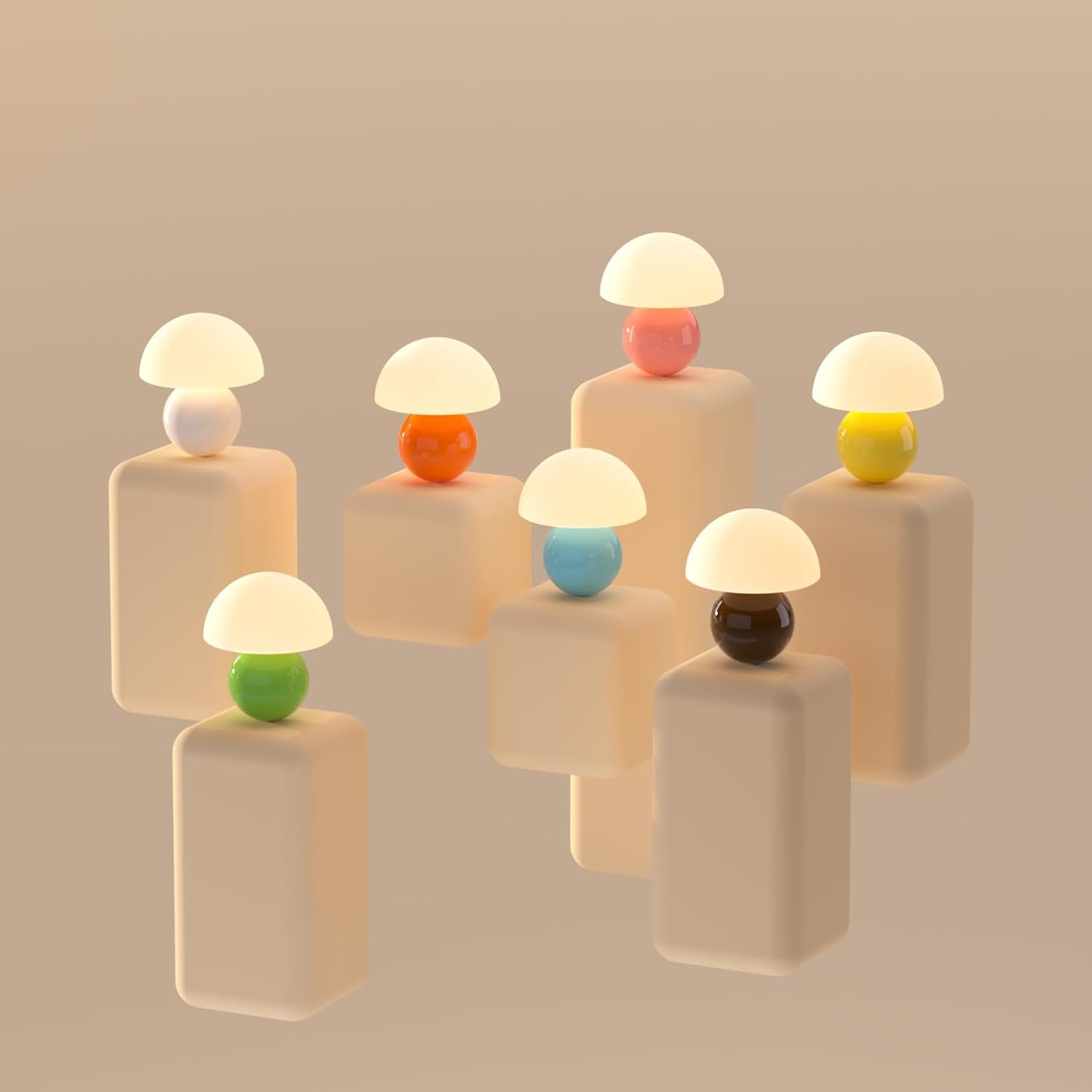 Mushroom Mini Lamp - Real Life Co