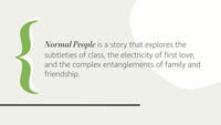 Normal People: a Novel - Real Life Co
