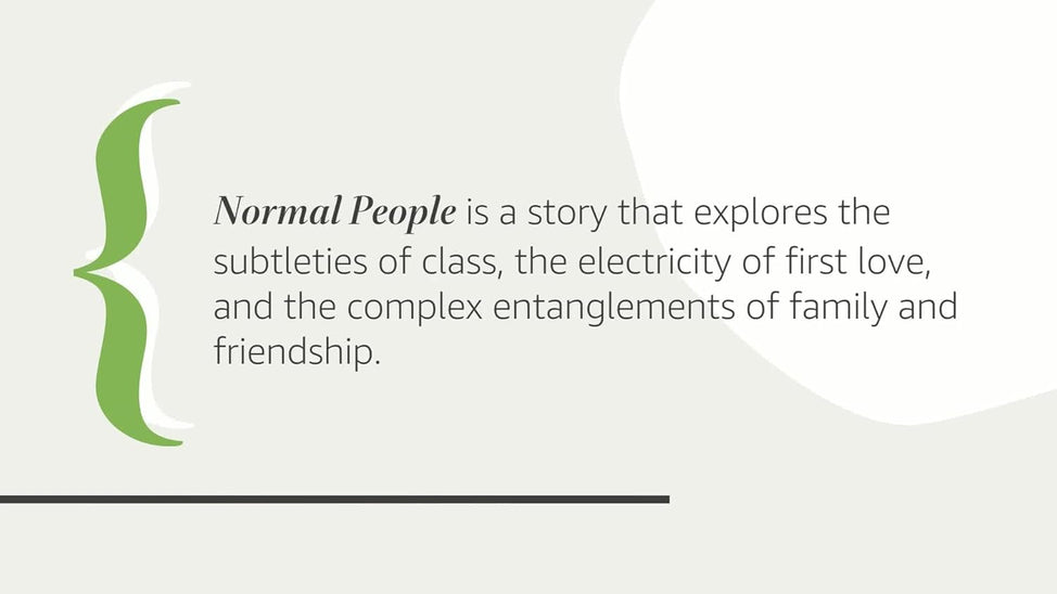 Normal People: a Novel