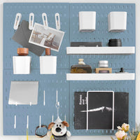 Pegboard Kit, 25.2" X 25.2" Organizer Panel – Nail - Free - Real Life Co