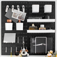 Pegboard Kit, 25.2" X 25.2" Organizer Panel – Nail - Free - Real Life Co