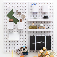Pegboard Kit, 25.2" X 25.2" Organizer Panel – Nail - Free - Real Life Co