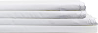 Percale Cotton Double Scalloped Embroidered Sheet Set - Real Life Co