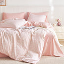 Pink Florals Comforter Set - Real Life Co