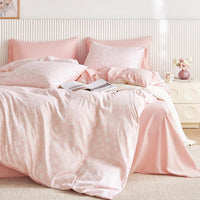 Pink Florals Comforter Set - Real Life Co