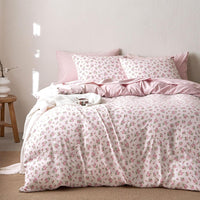 Pink Florals Comforter Set - Real Life Co