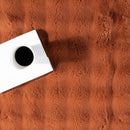 Plush Cloud Washable Rug in Brick - Real Life Co