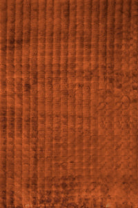 Plush Cloud Washable Rug in Brick - Real Life Co