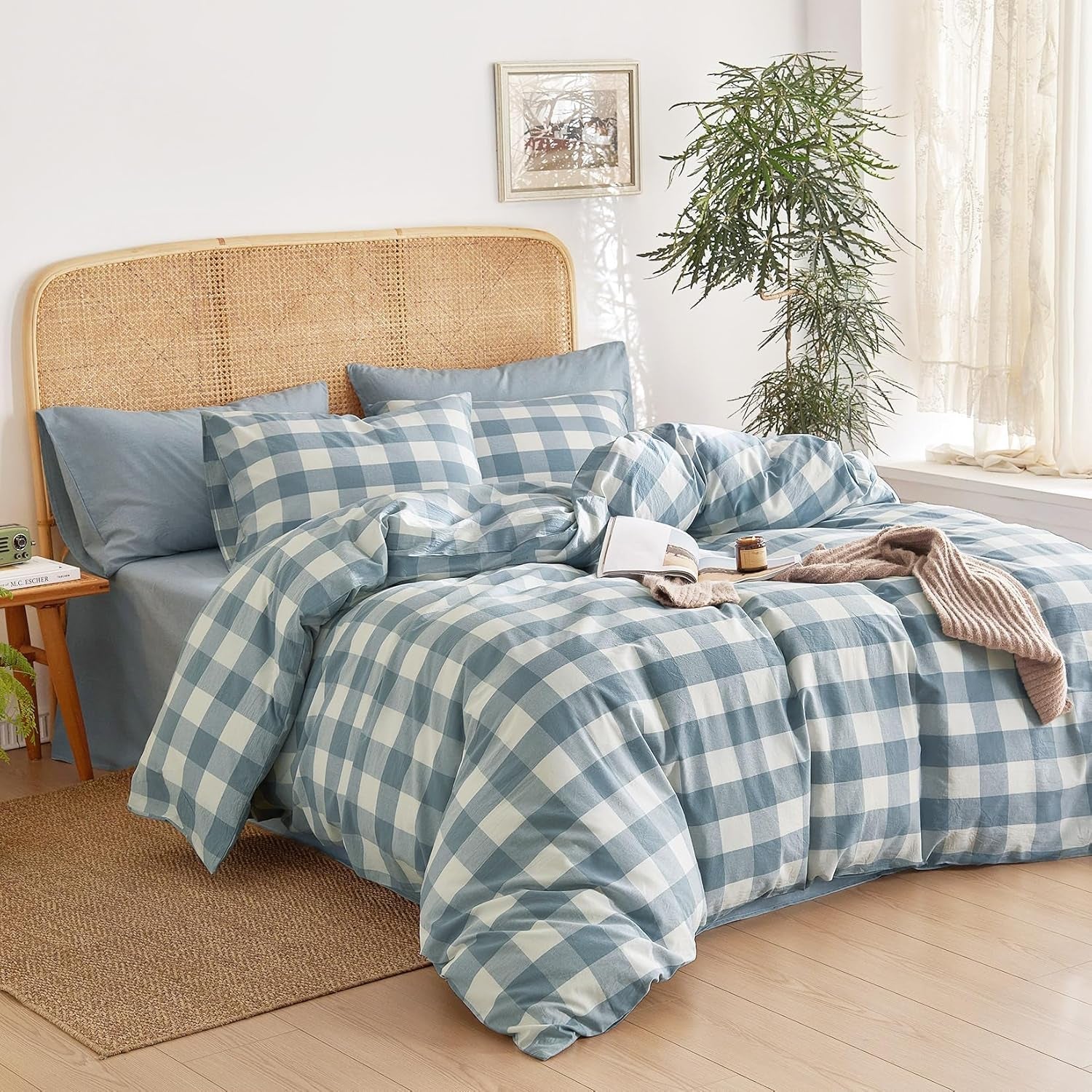 Point Dune Cotton Duvet Cover Set