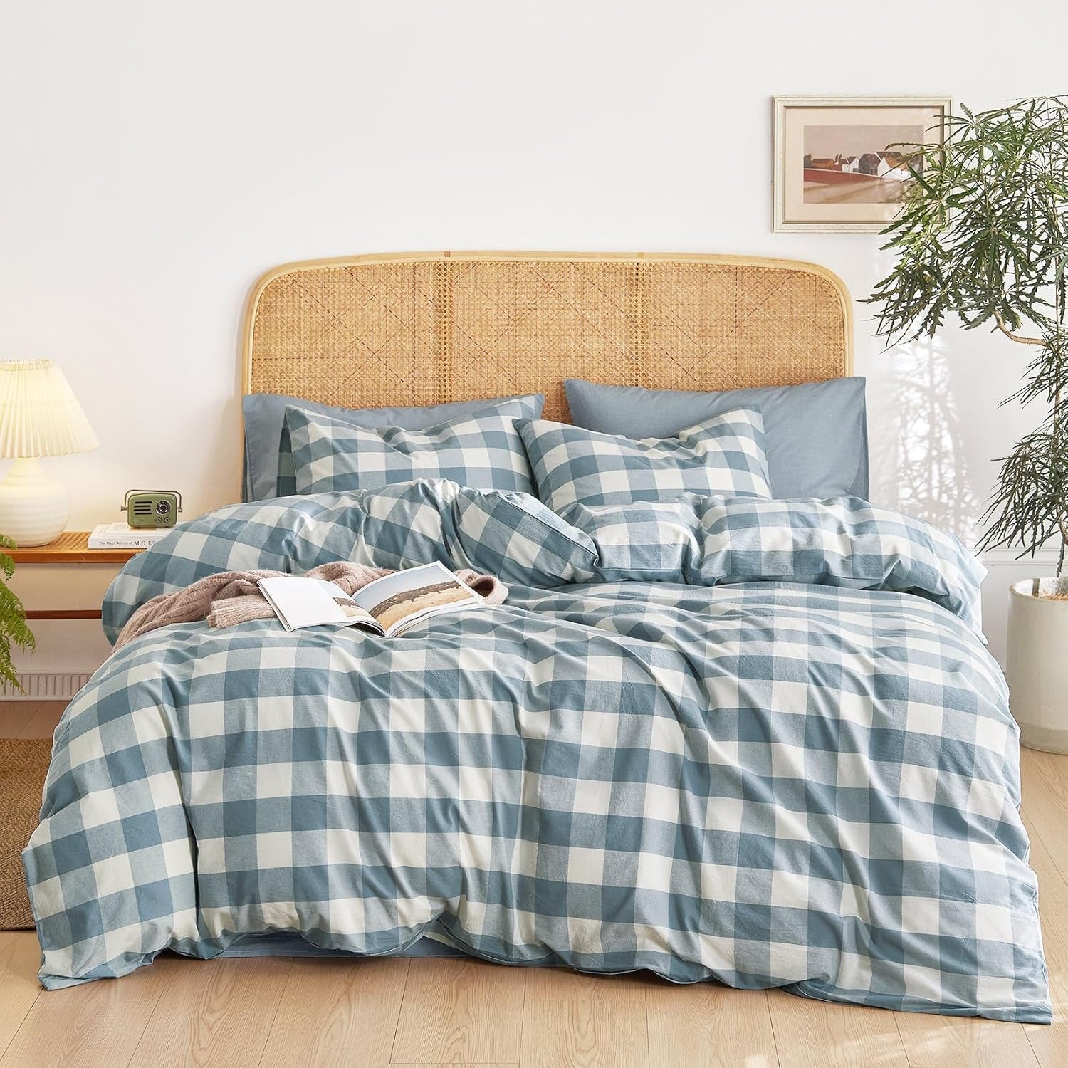 Point Dune Cotton Duvet Cover Set