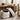 Round Boucle Ottoman Storage - Real Life Co