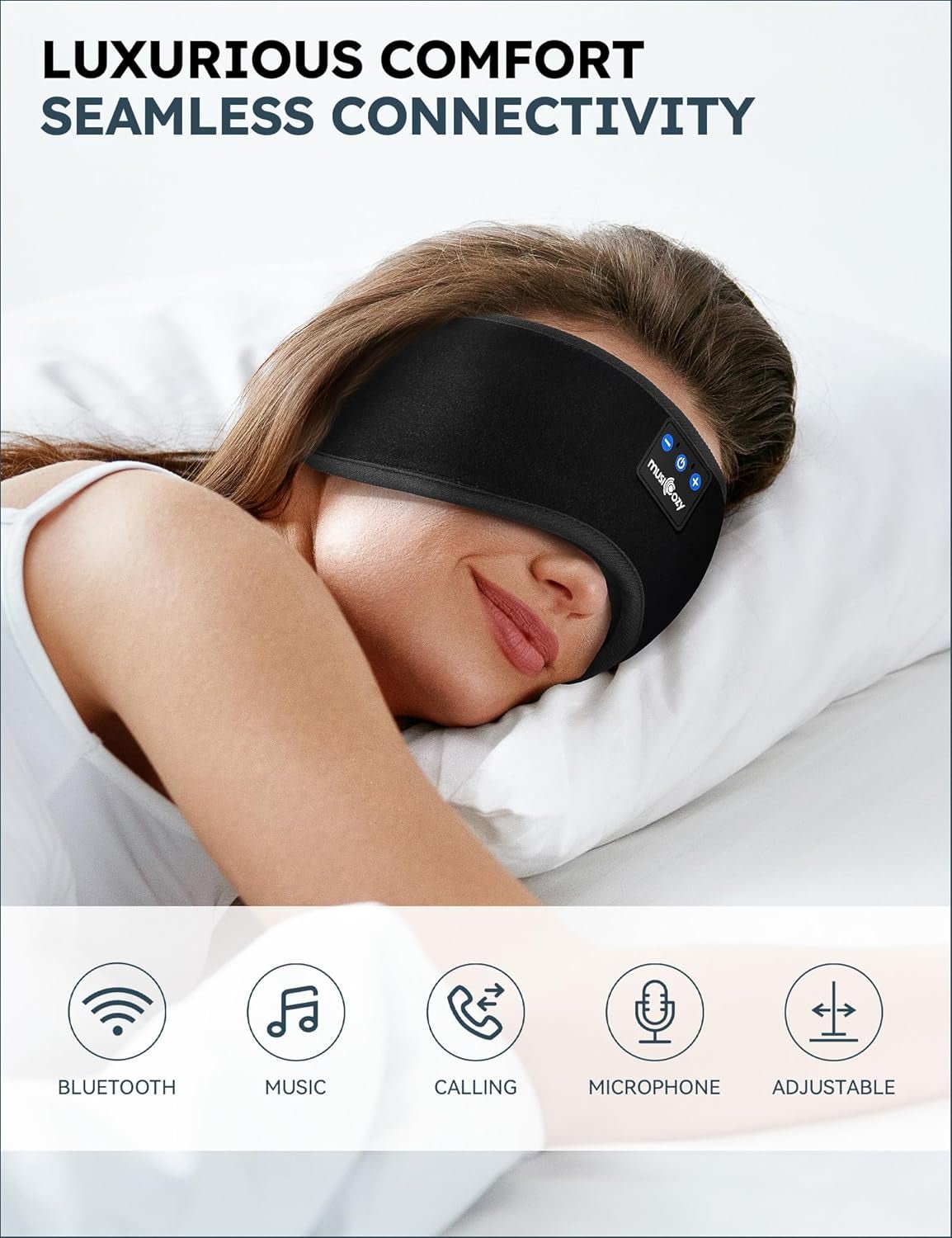 Sleep Headphones with Bluetooth