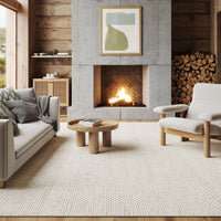 Softest Knit Wool Rug | off White - Real Life Co