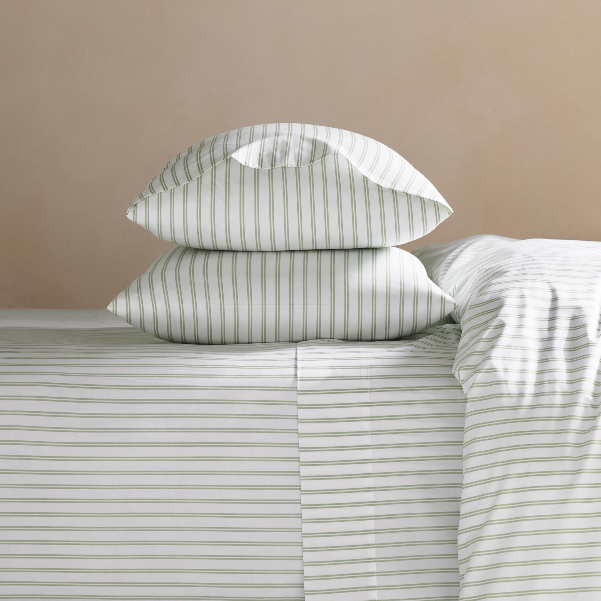 Stripes Classic Percale Sheet Set - Real Life Co