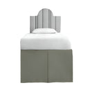 Tailored Bed Skirt Twin XL Egyptian Cotton Long Drop - Real Life Co