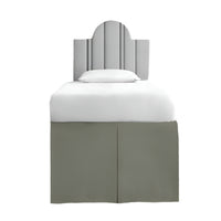 Tailored Bed Skirt Twin XL Egyptian Cotton Long Drop - Real Life Co