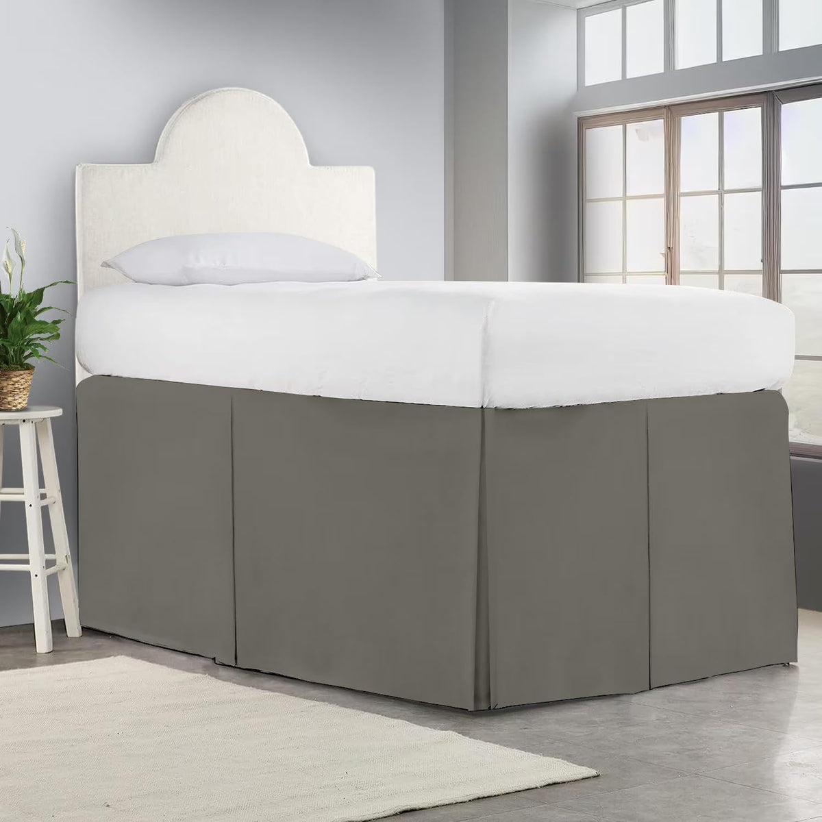 Tailored - Dark Gray / Twin-Xl/36" (Dorm Bed)