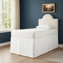 Tailored Box Pleated Bed Skirt Twin XL - Real Life Co