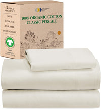 The Organic Percale Solids - Real Life Co