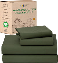 The Organic Percale Solids - Real Life Co