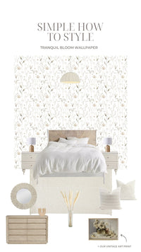 Tranquil Bloom Wallpaper - Real Life Co
