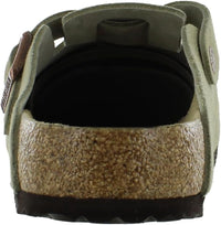 Unisex Adult Boston Super Grip Leather Clogs - Real Life Co.