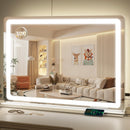 Vanity Mirror with Lights with 3 Color Dimmable LED Lighting - Real Life Co