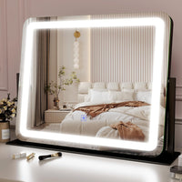 Vanity Mirror with Lights with 3 Color Dimmable LED Lighting - Real Life Co