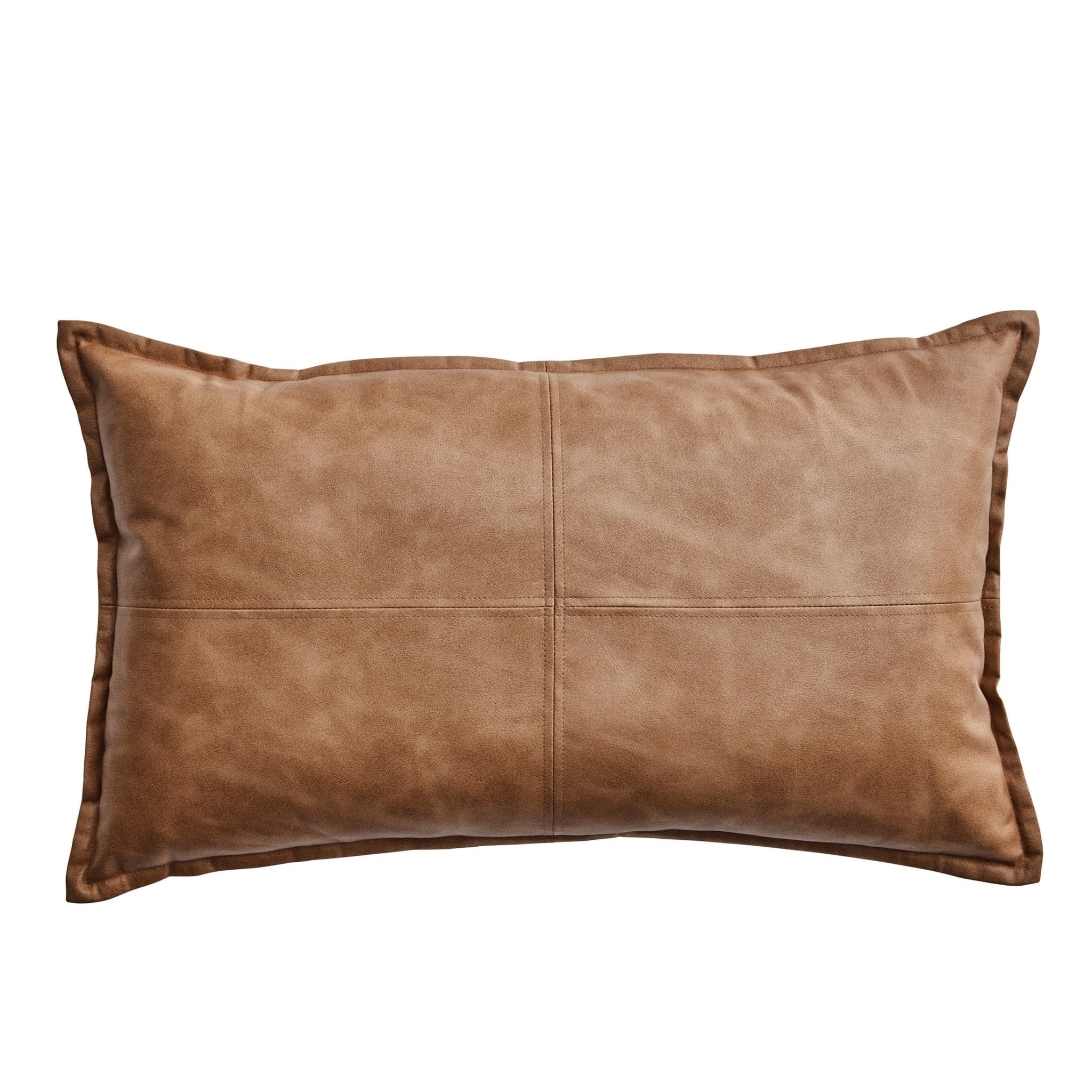 Vegan Leather Pillow