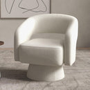 Velvet, Swivel Barrel Chair - Real Life Co