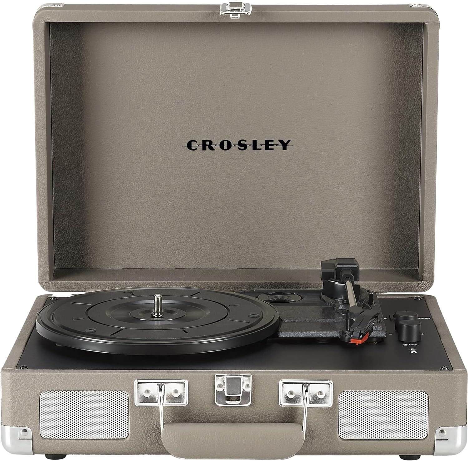 Vintage 3-Speed Bluetooth Suitcase Vinyl Record Player