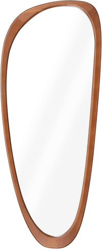 Wooden Asymmetrical Mirror - Real Life Co
