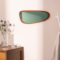 Wooden Asymmetrical Mirror - Real Life Co